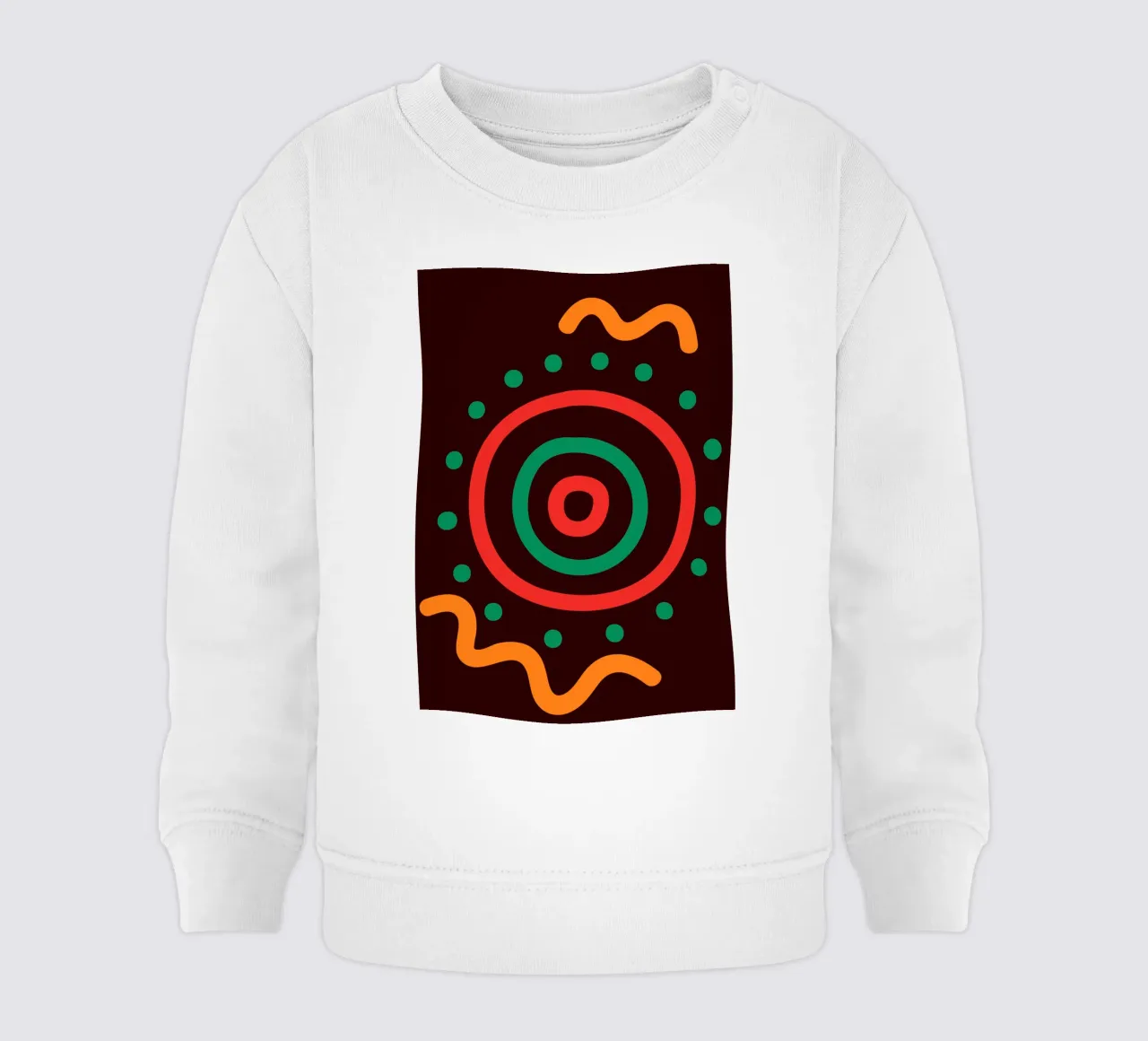 Afro circles felpa neonato da LisaArtes