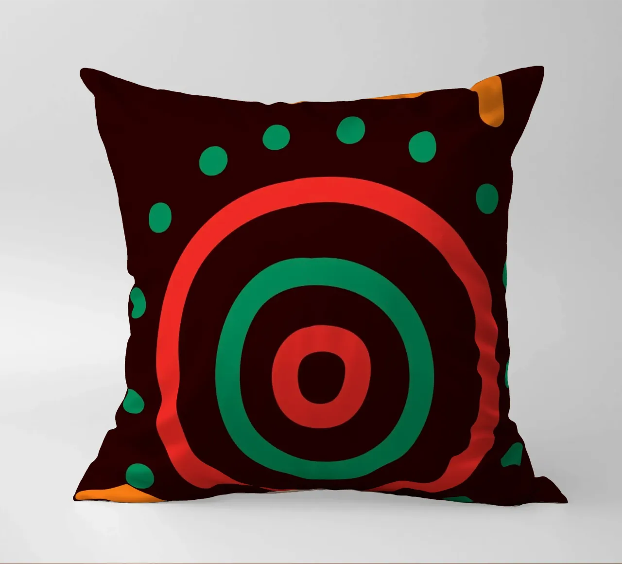 Afro circles cuscino da LisaArtes