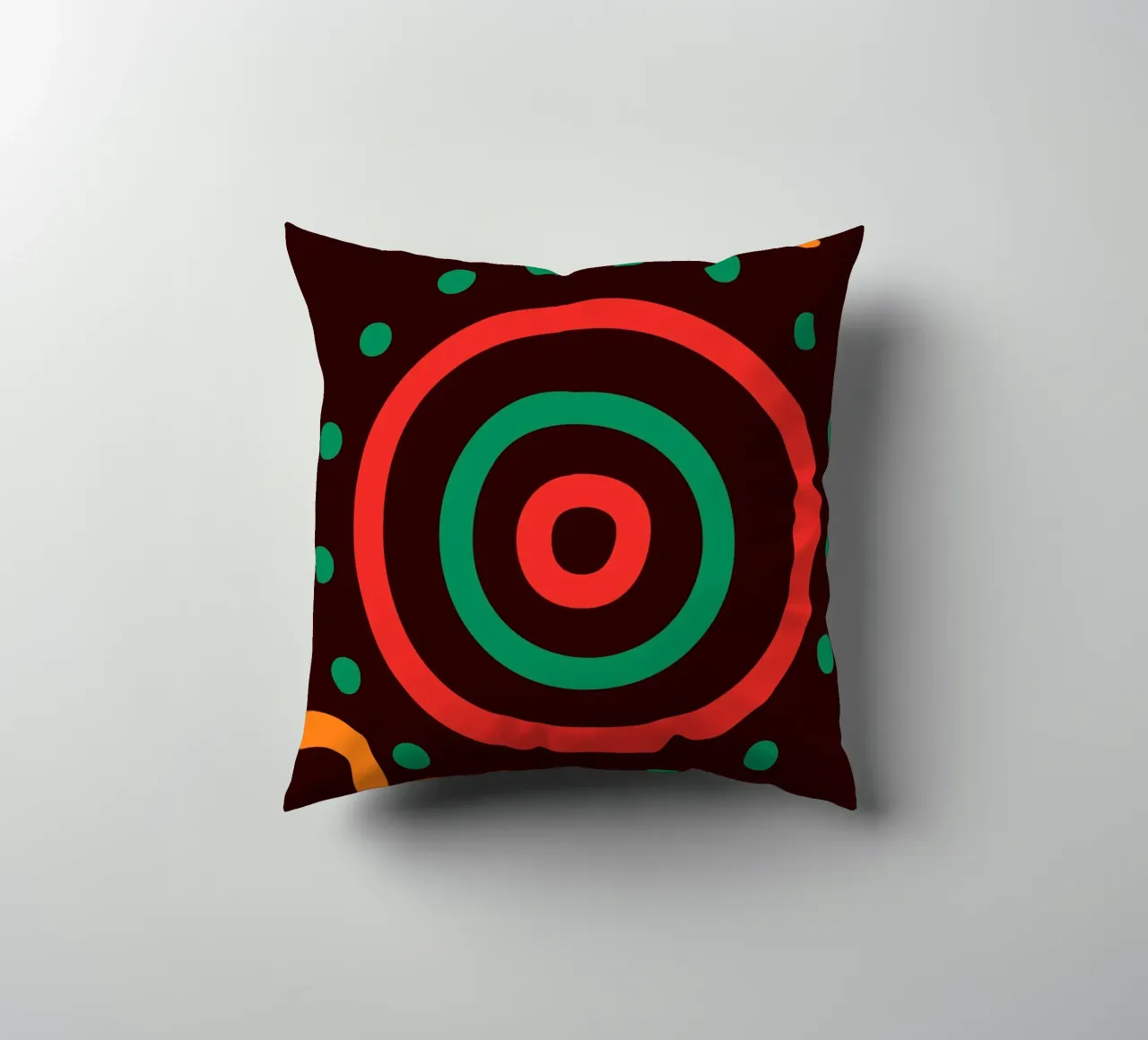 Afro circles cuscino da LisaArtes