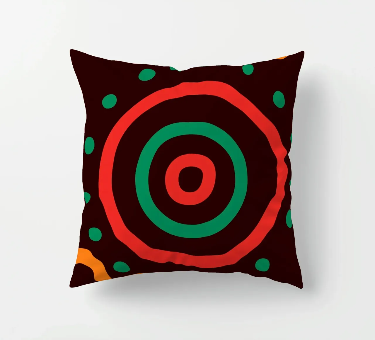 Afro circles cuscino da LisaArtes