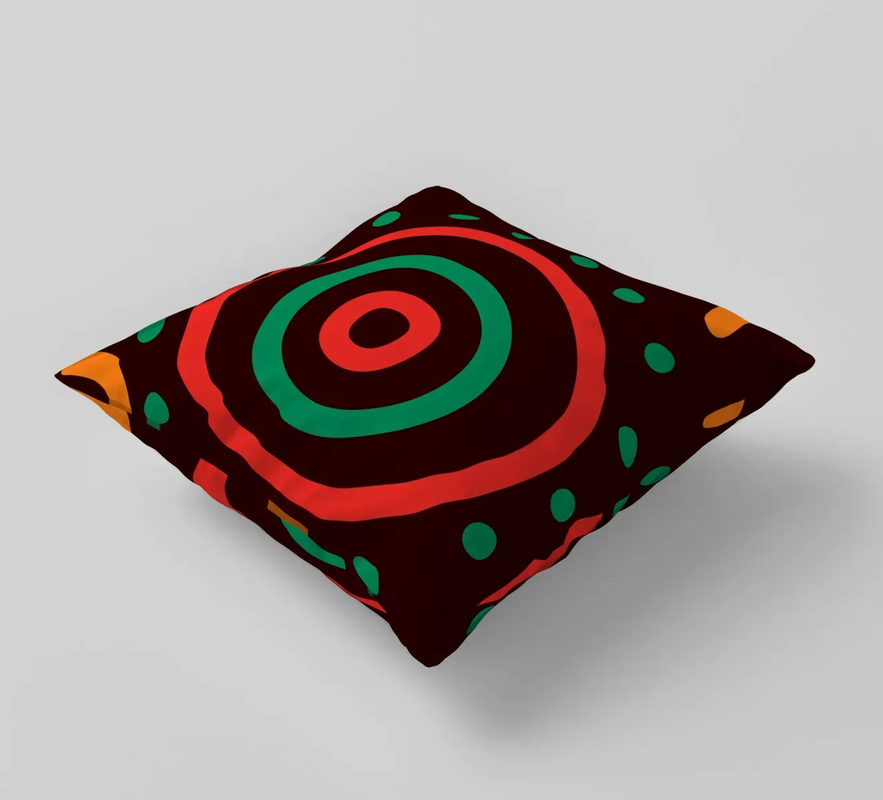 Afro circles cuscino da LisaArtes