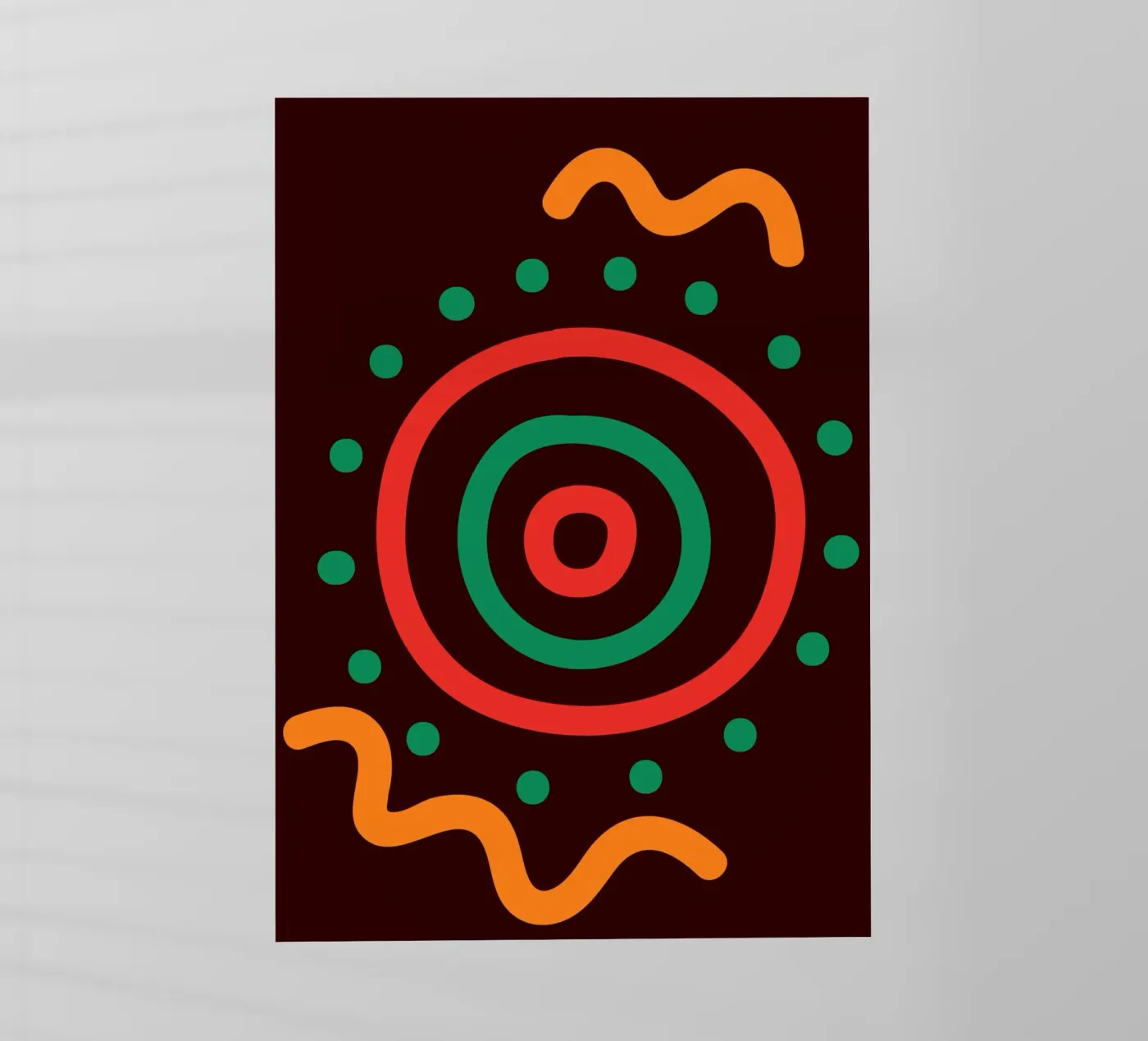 Afro circles pellicola backlit da LisaArtes