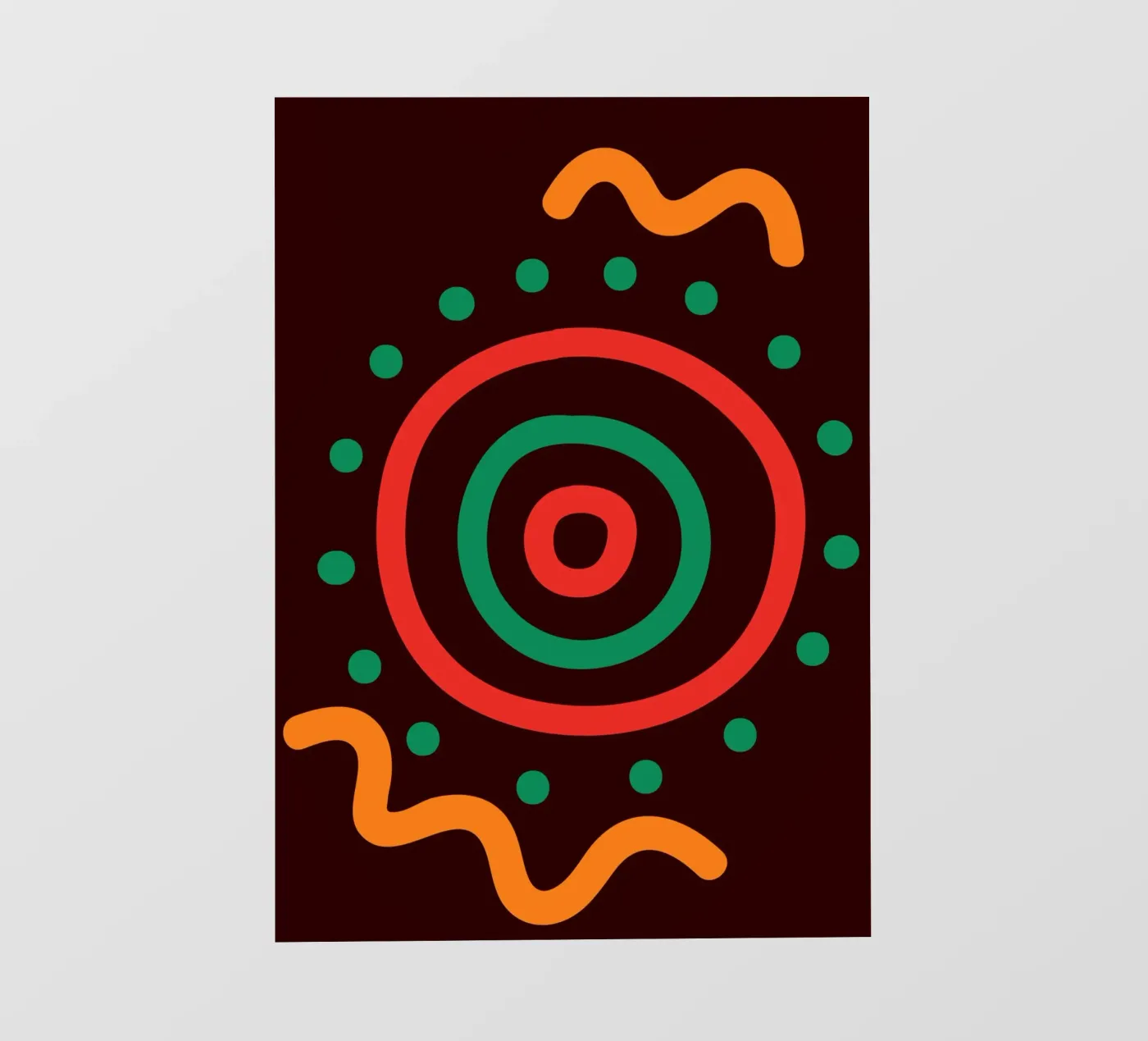 Afro circles pellicola backlit da LisaArtes