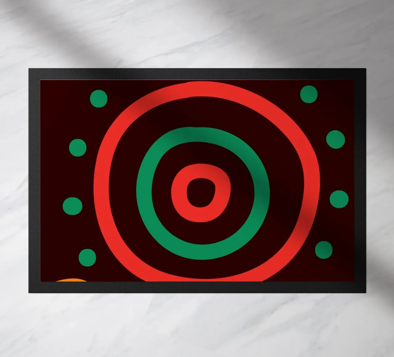 Afro circles zerbino da LisaArtes