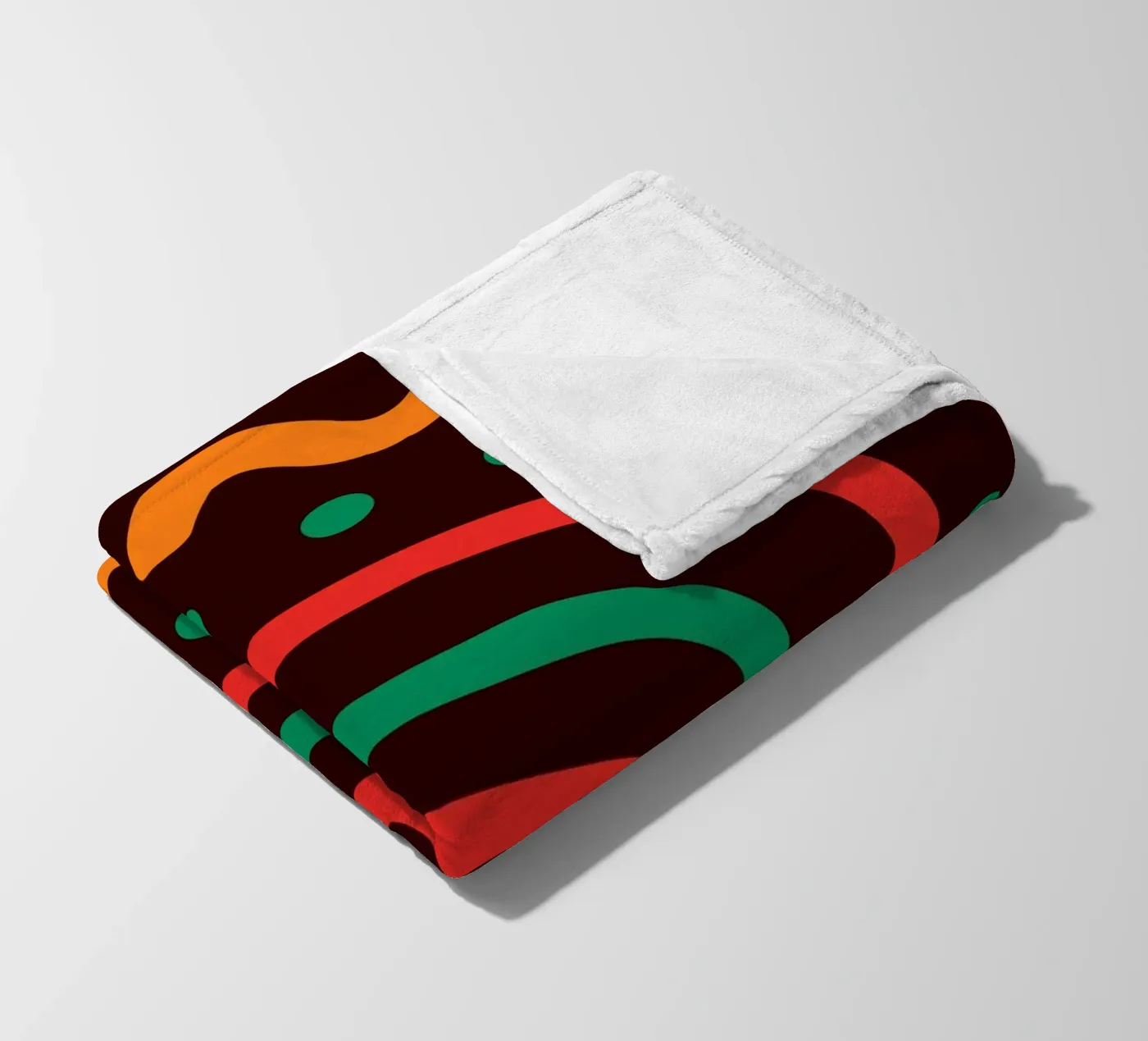 Afro circles Fleecedecke von LisaArtes