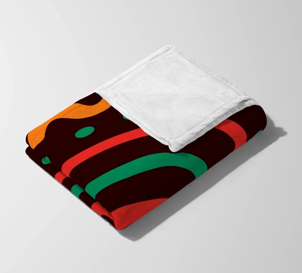 Afro circles coperta in pile da LisaArtes