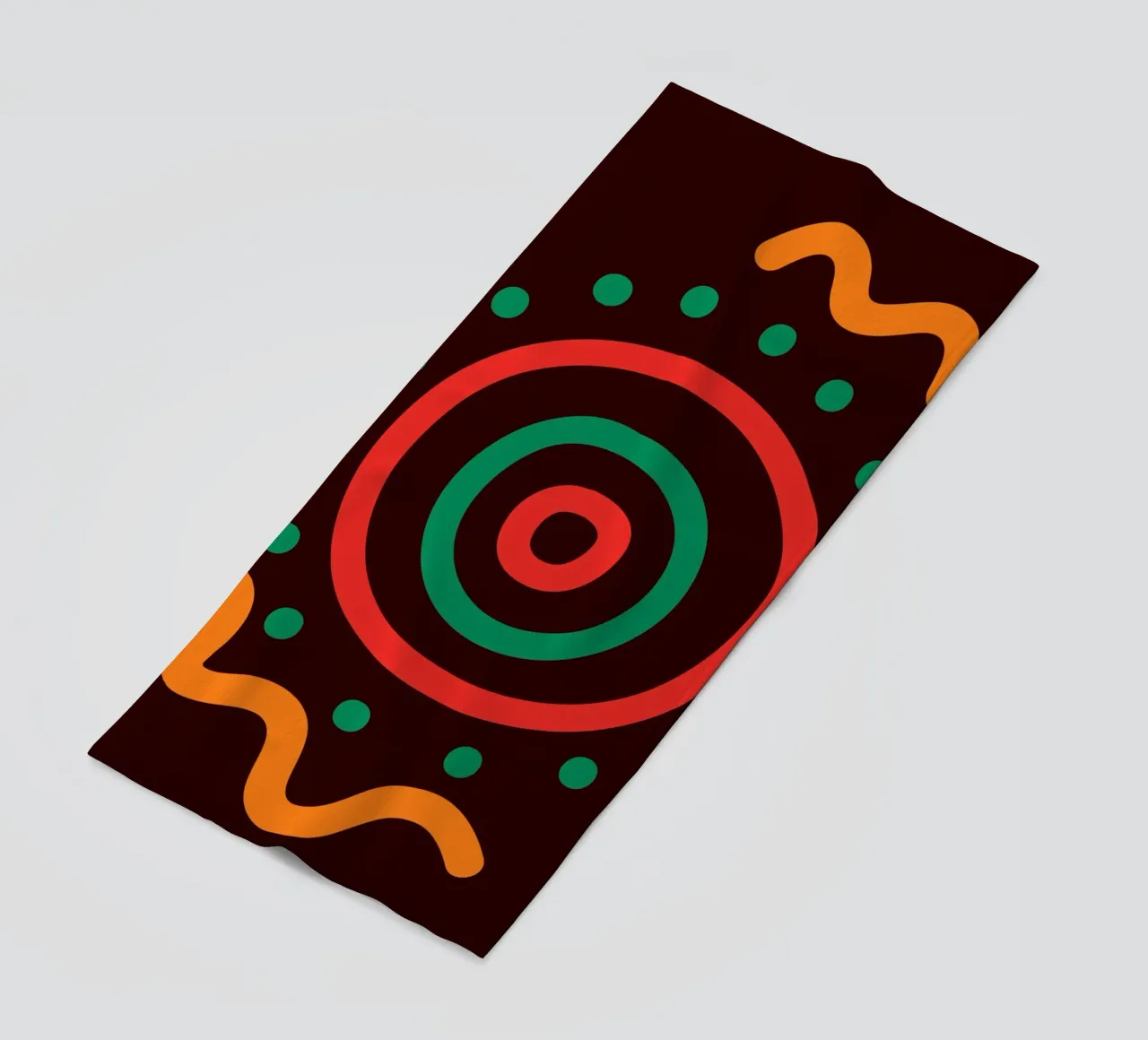 Afro circles telo mare da LisaArtes