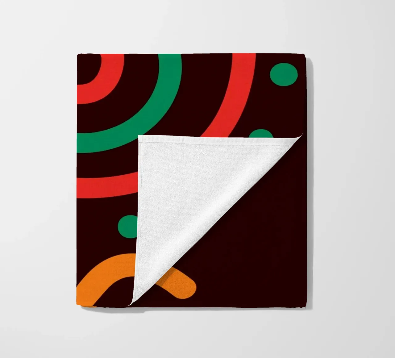 Afro circles telo mare da LisaArtes