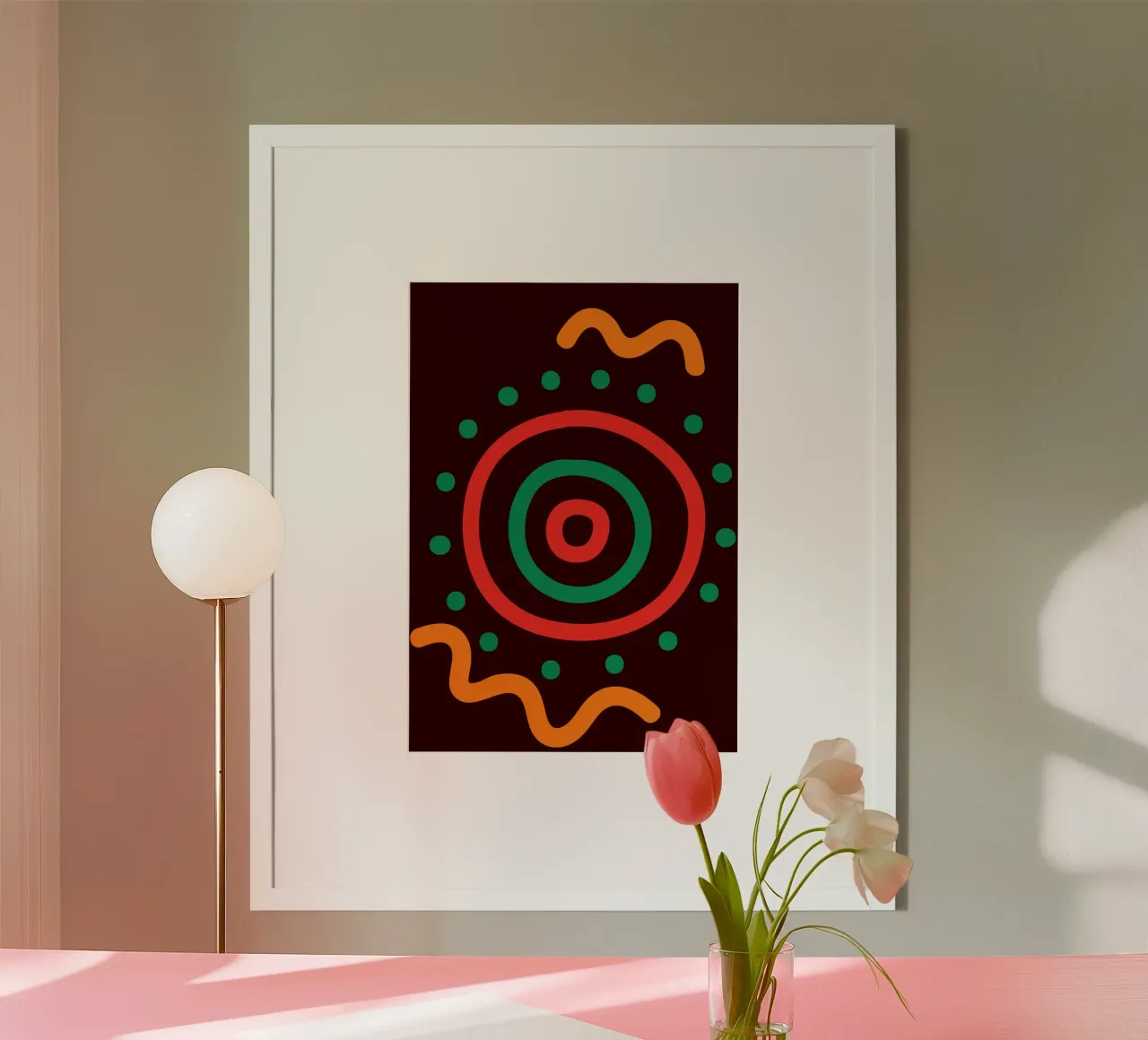 Afro circles poster da LisaArtes