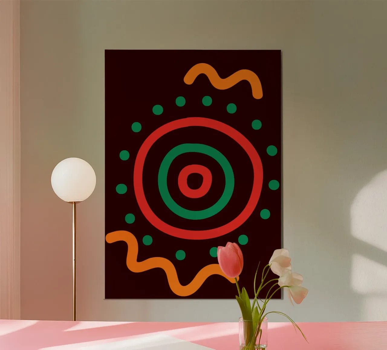 Afro circles poster da LisaArtes