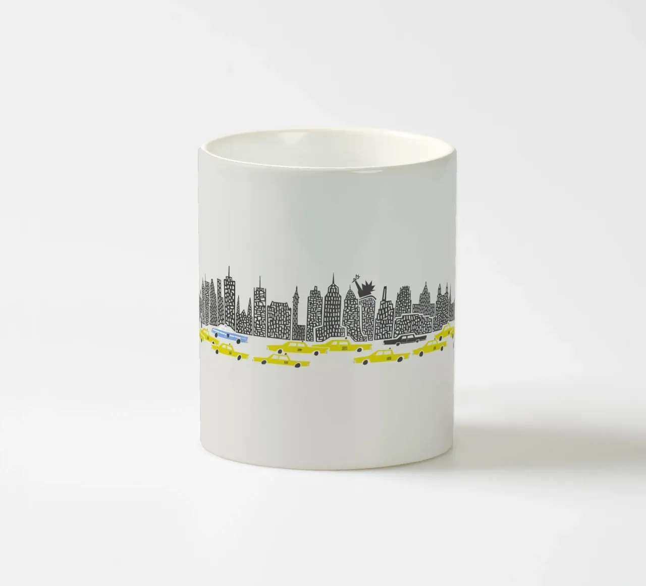 Panoramic New York tazza in ceramica da Fox & Velvet