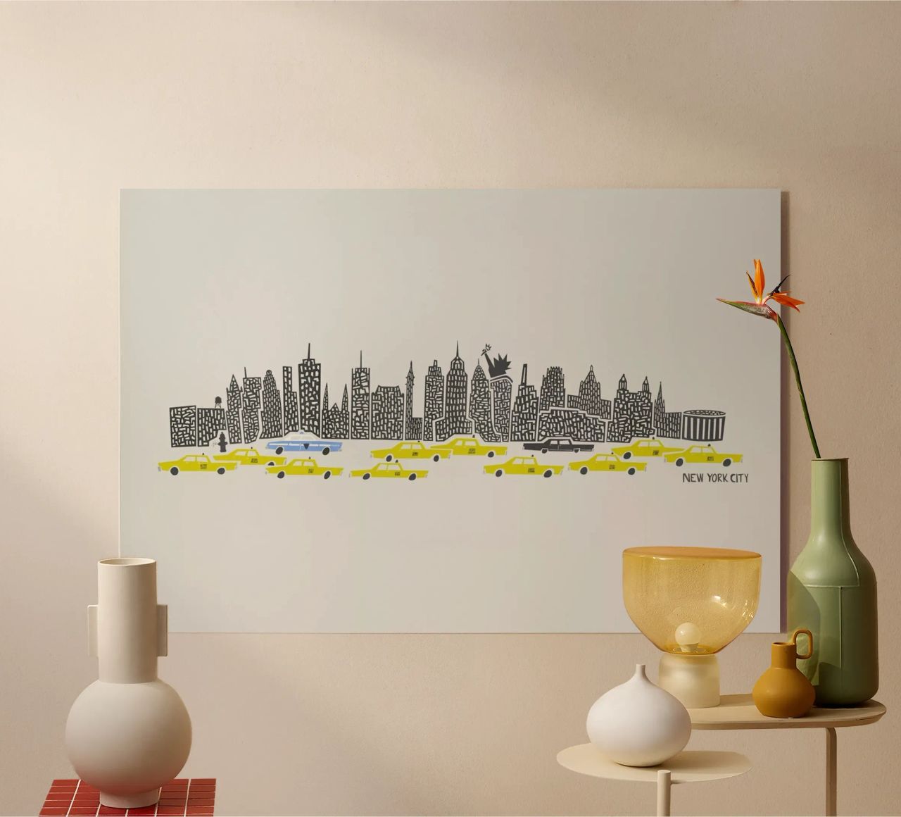 Panoramic New York metacrilato de Fox & Velvet