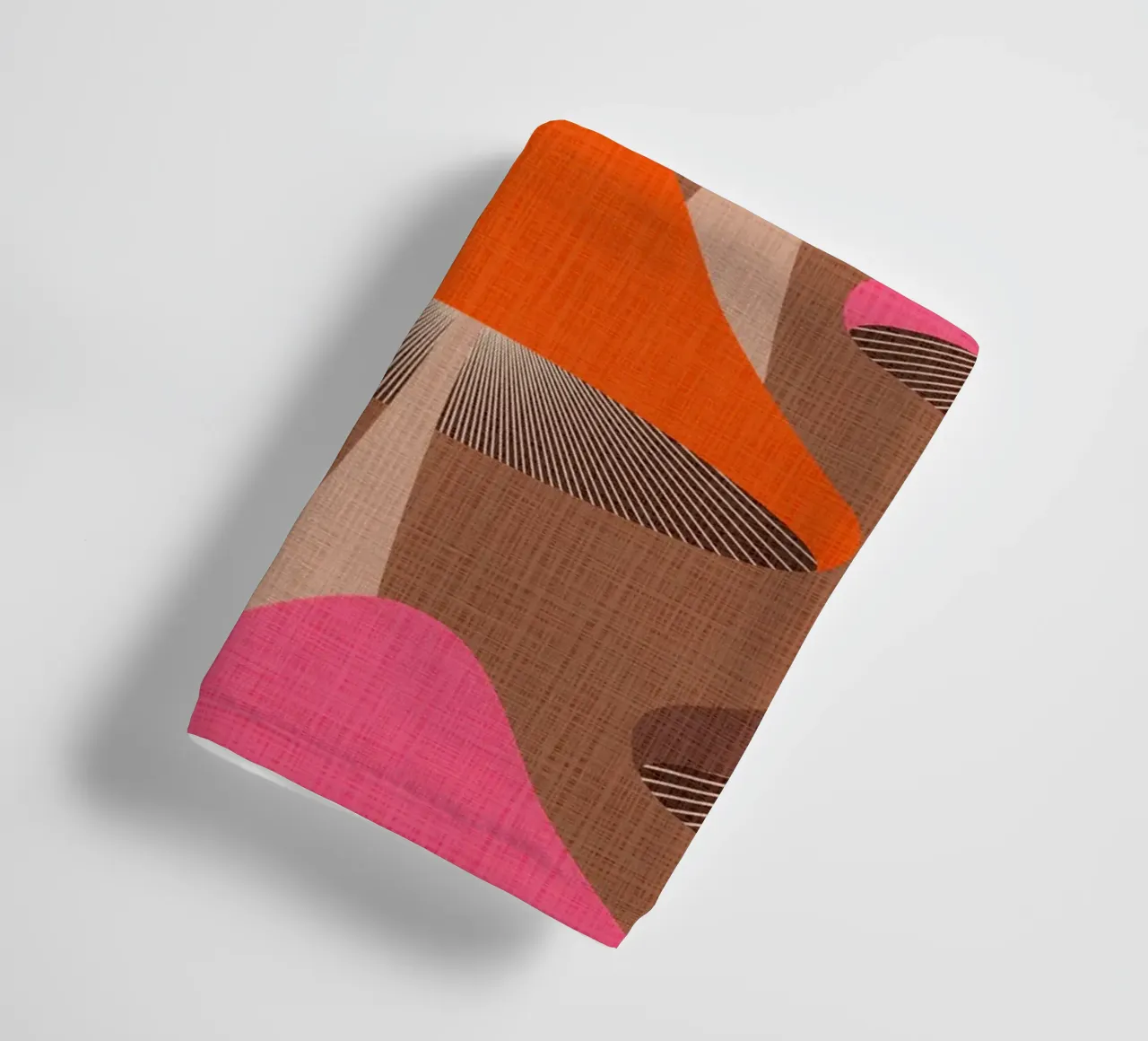 Surreale Mid Mod Fungi Design - Mousse Mocha asciugamano da bagno da Dominique Vari