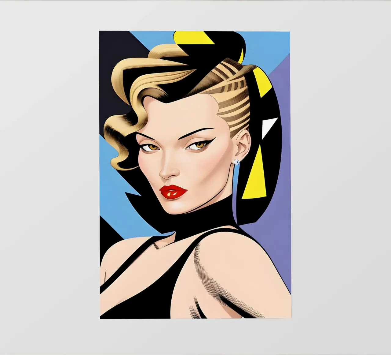 PASSERELLA DI MODA VOGUE telo in pvc da ART DECO