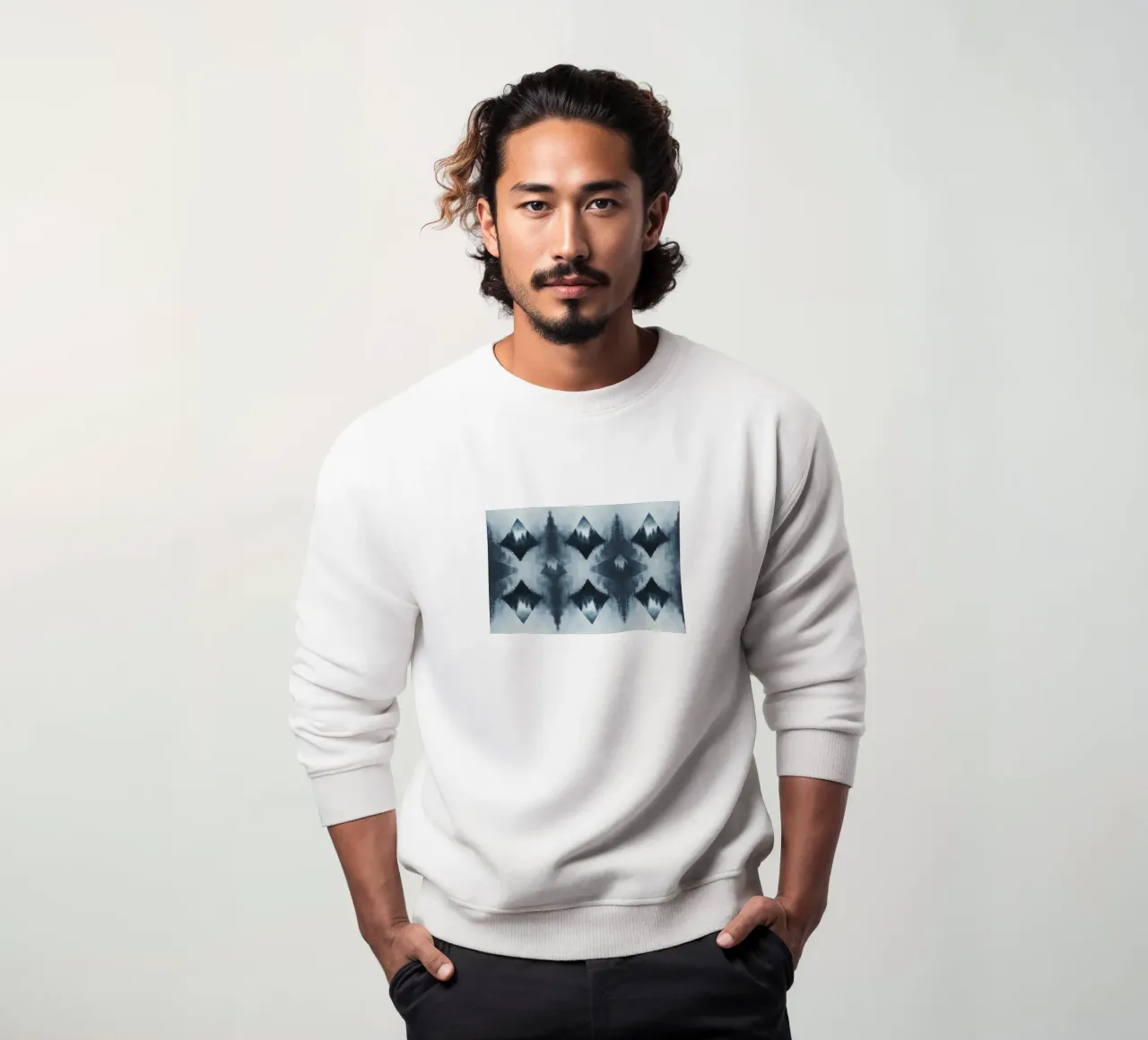 Snow emerge 3 - scatter felpa da The Quiet Senju