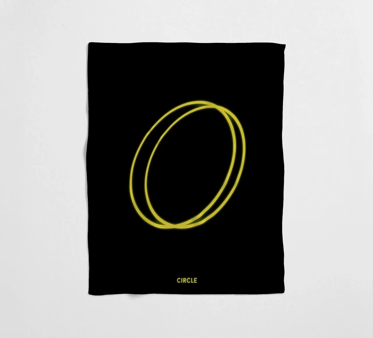 Neon Circle coperta in pile da In Full Color