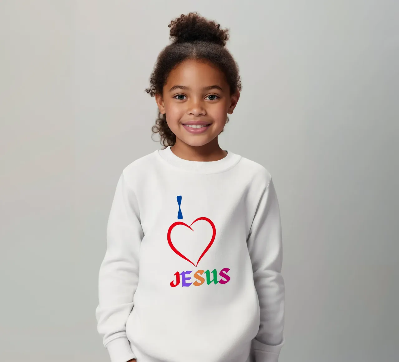 Christian Themed products kids sweatshirt by Lionandlamb
