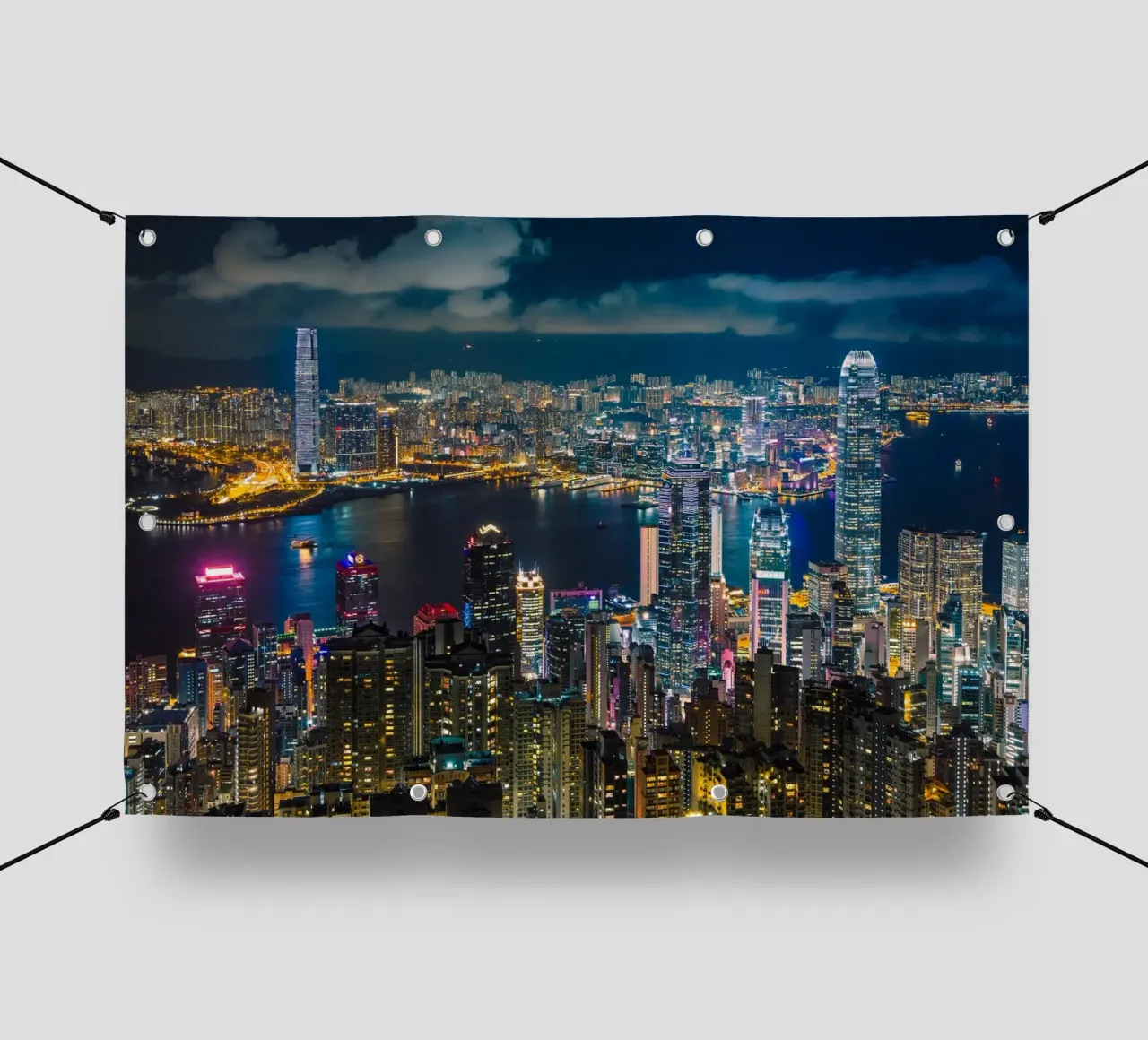 HONG KONG 10 telo in pvc da Tom Uhlenberg