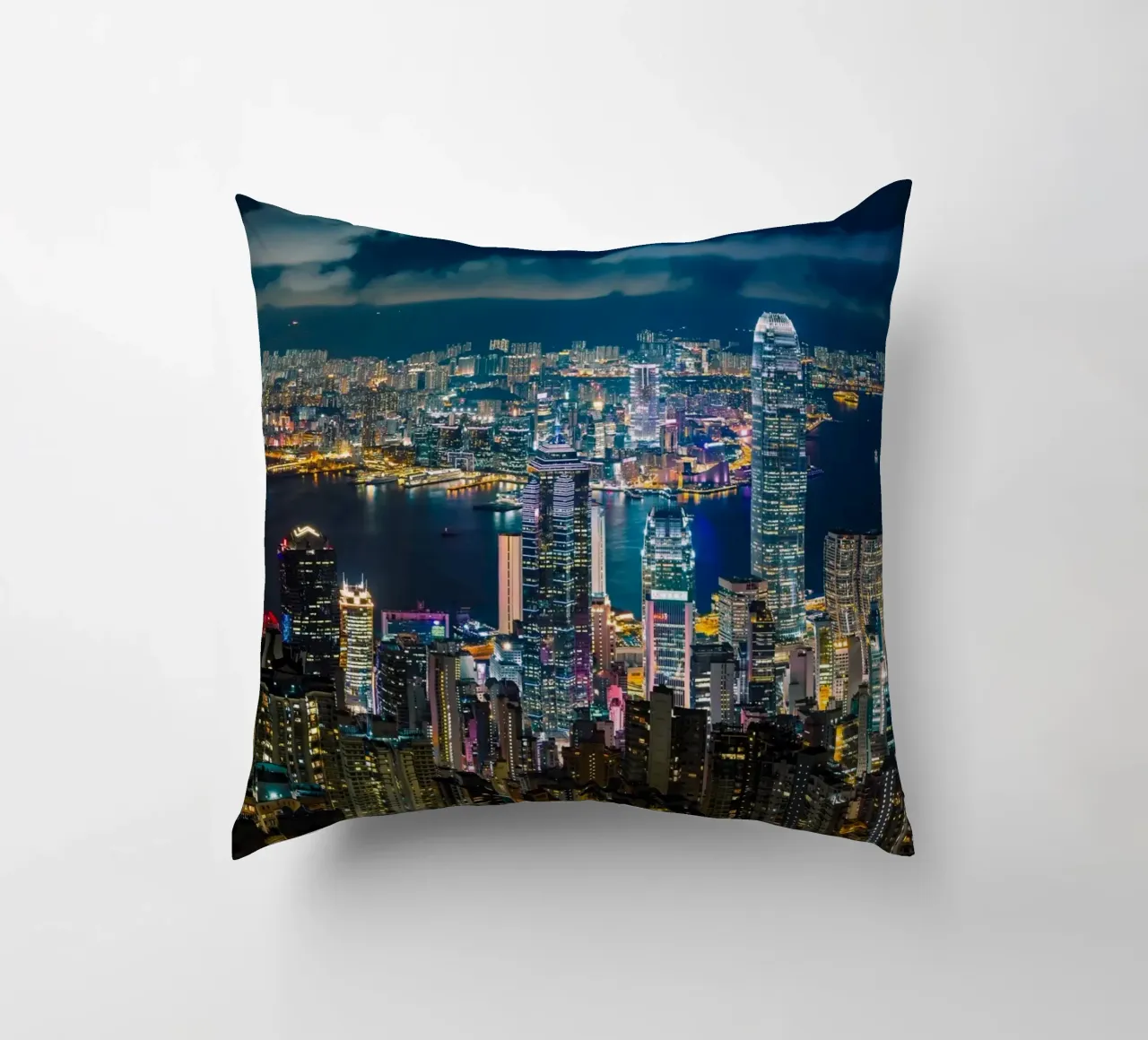 HONG KONG 10 cuscino da Tom Uhlenberg