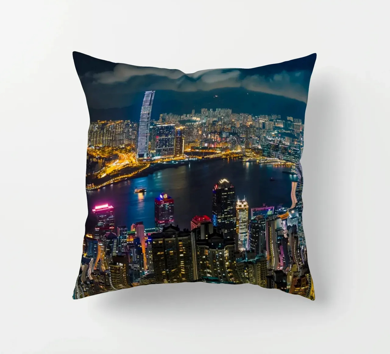 HONG KONG 10 cuscino da Tom Uhlenberg