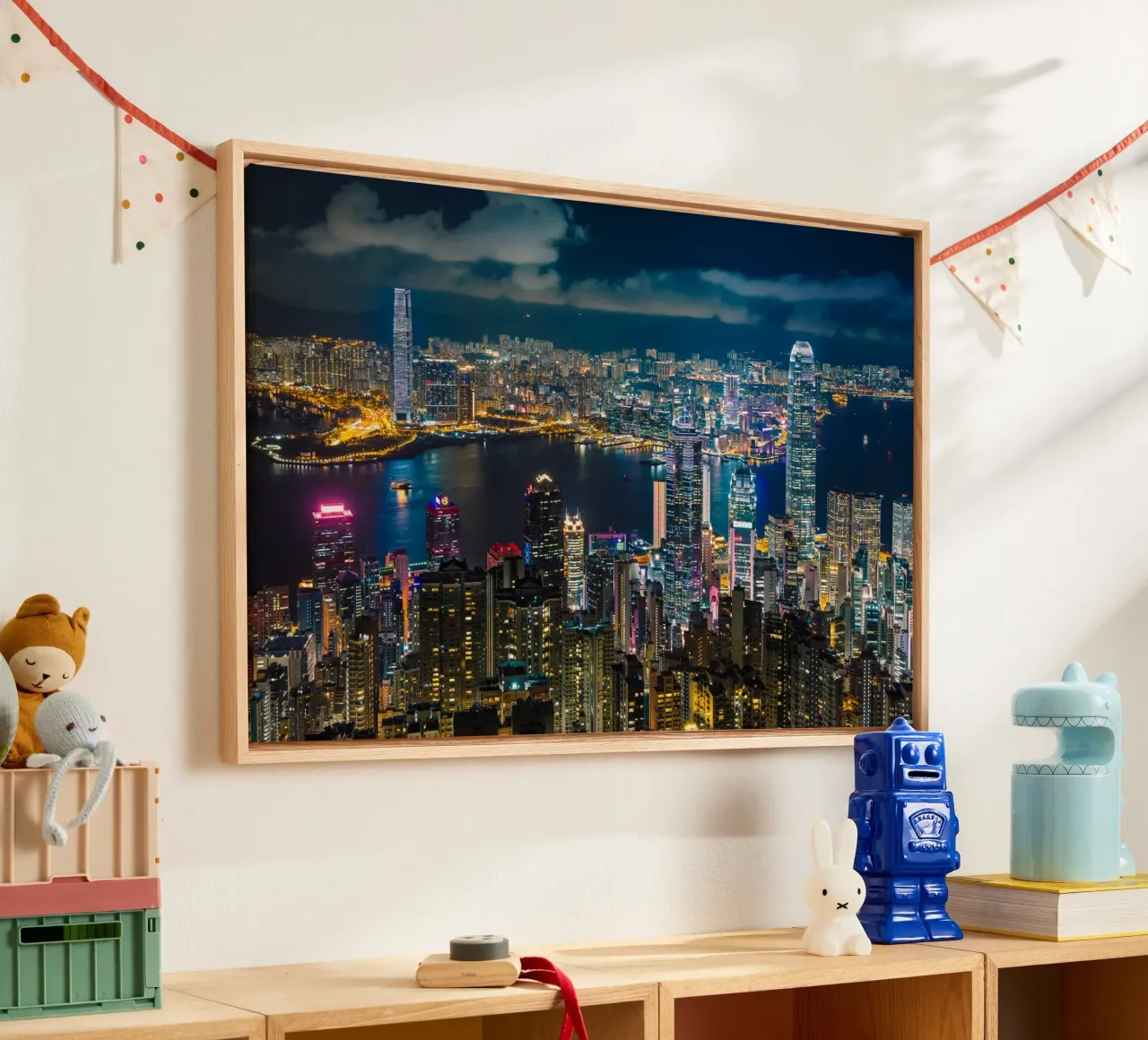 HONG KONG 10 canvas by Tom Uhlenberg