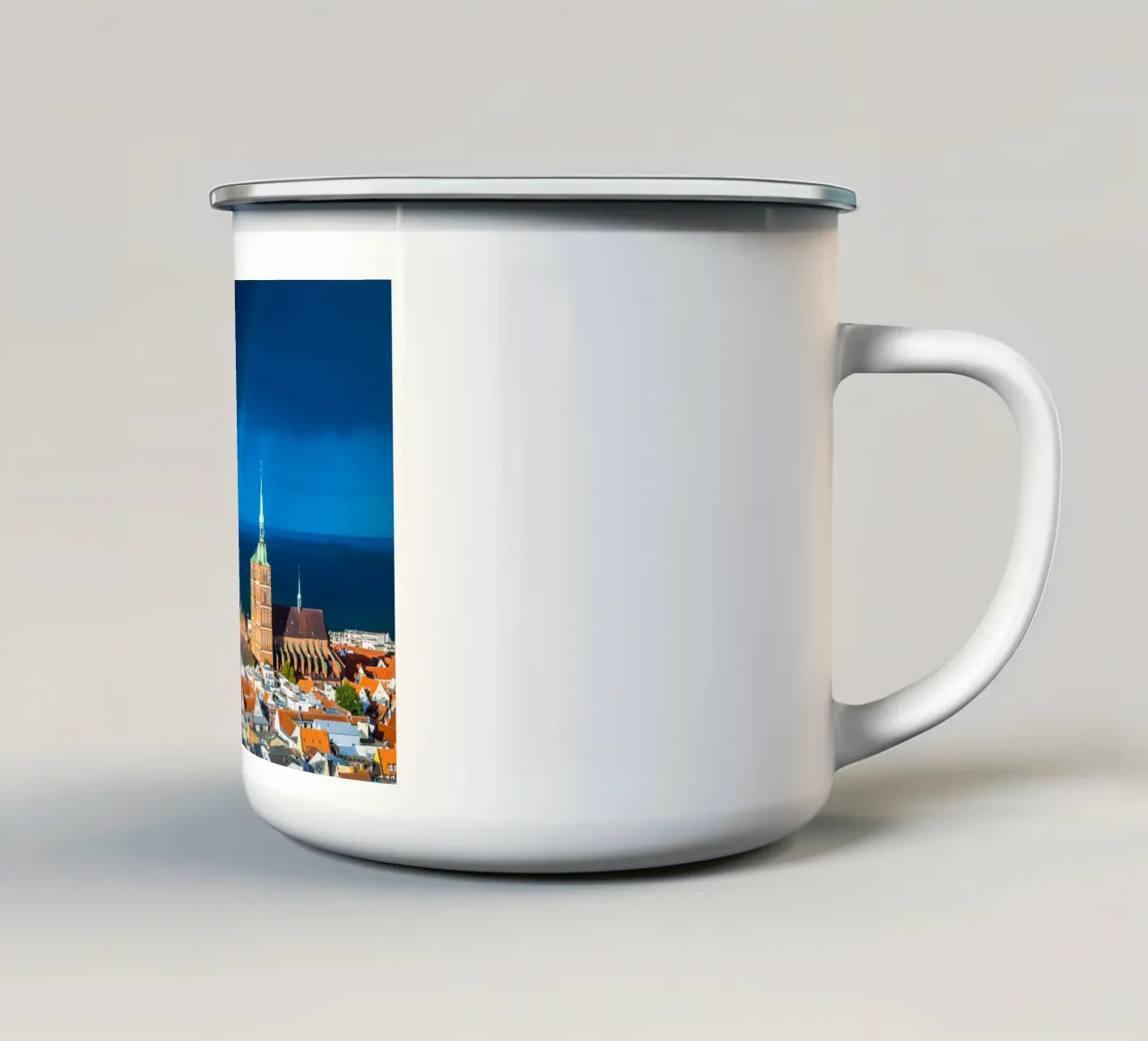STRALSUND 01 tazza in smalto da Tom Uhlenberg