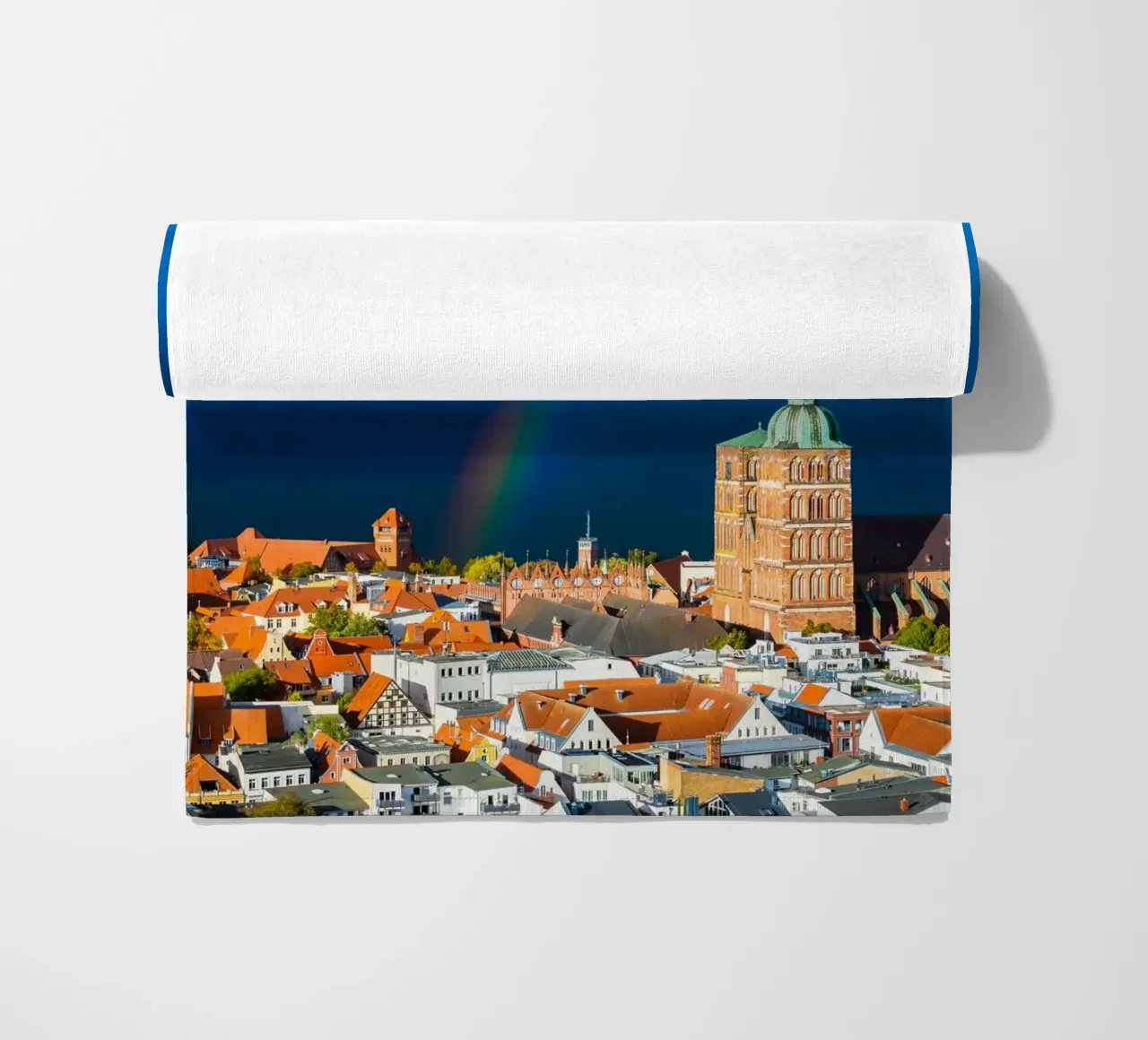 STRALSUND 01 Strandtuch von Tom Uhlenberg