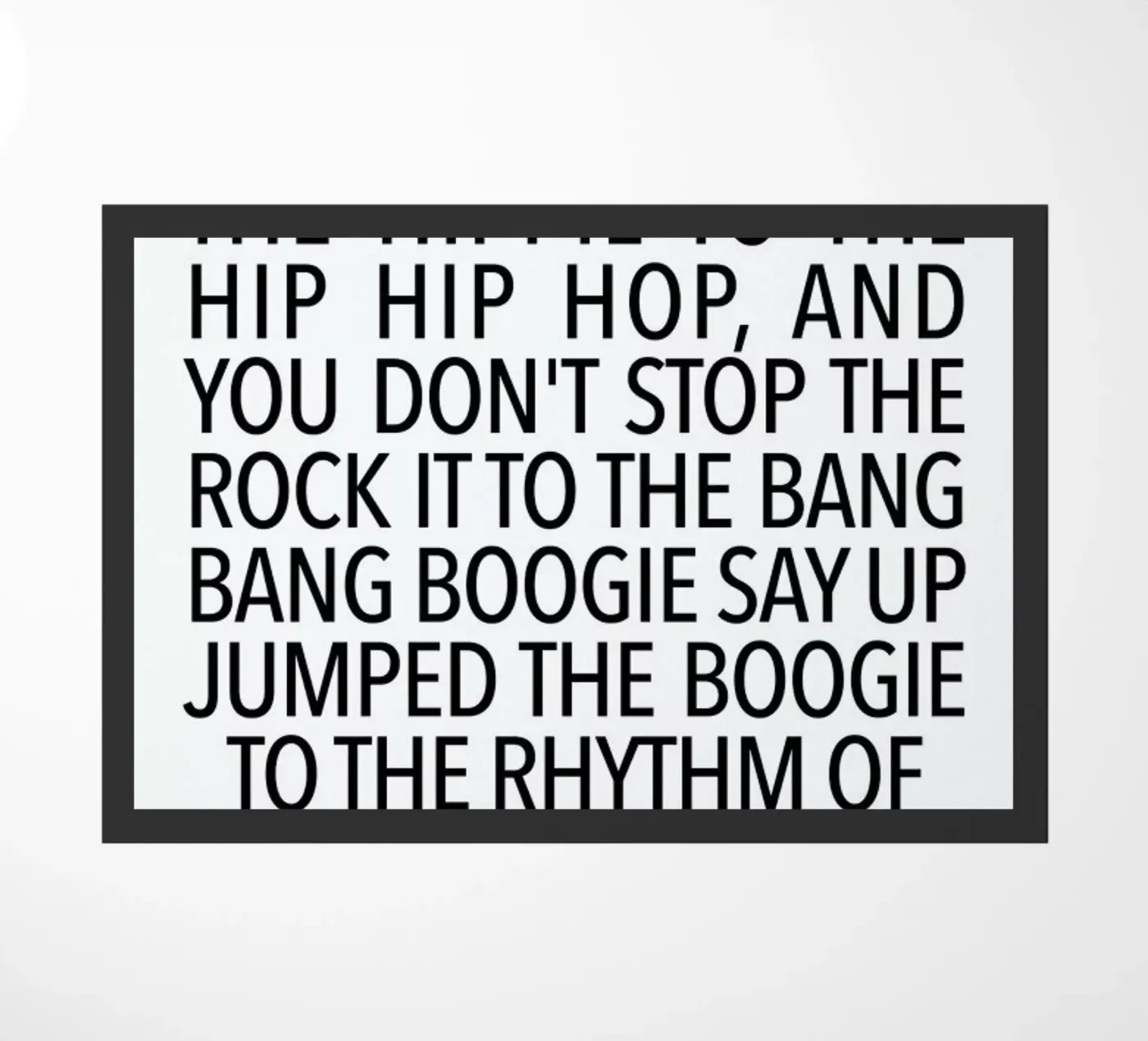 Delight doormat by Studio One