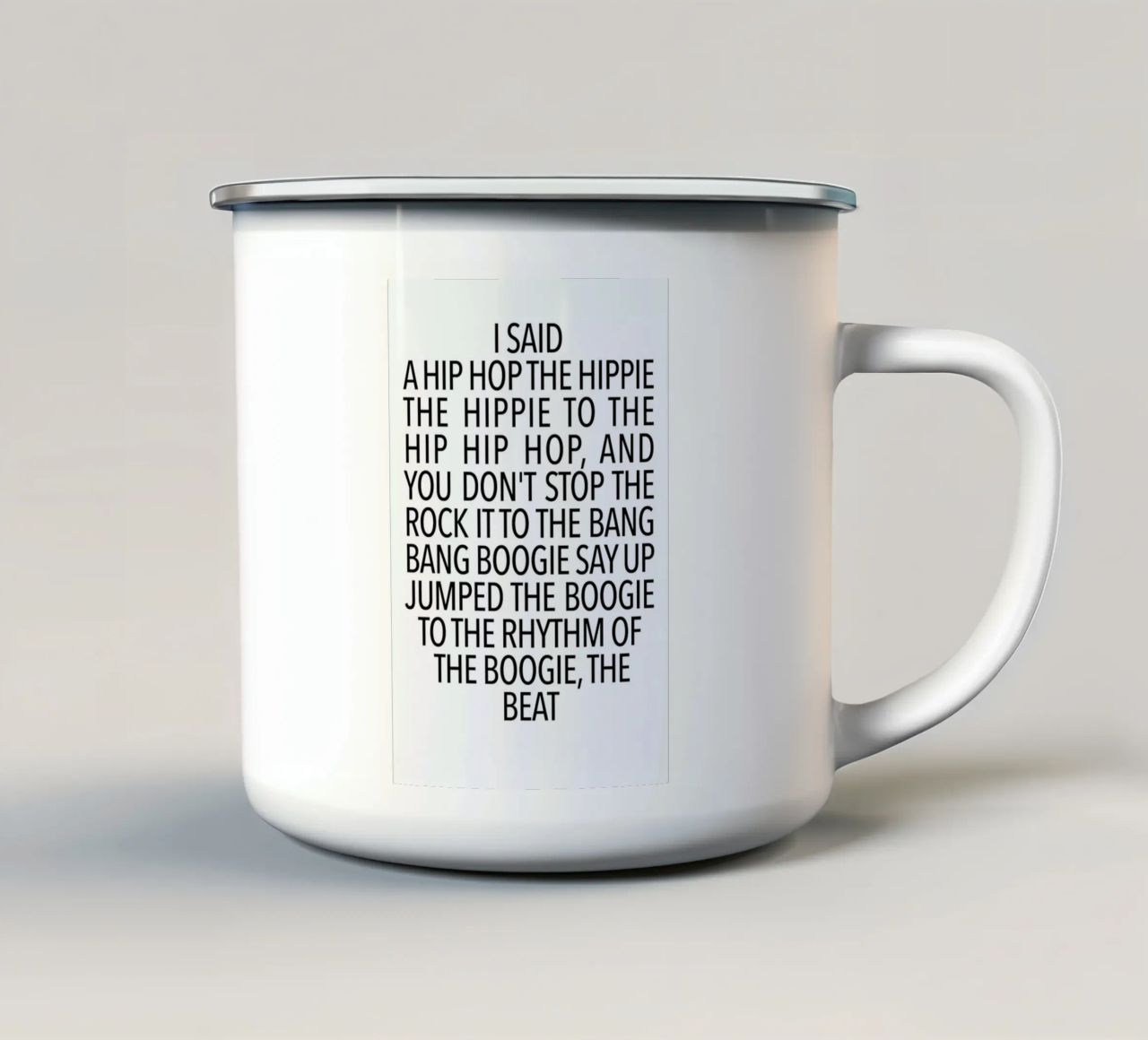 Delight enamel mug by Studio One