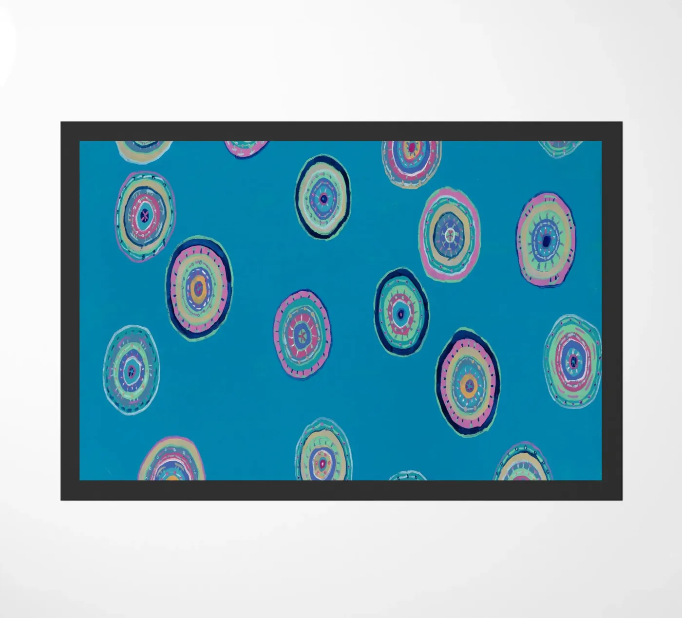 Dancing Orbs paillasson de Helen Joynson