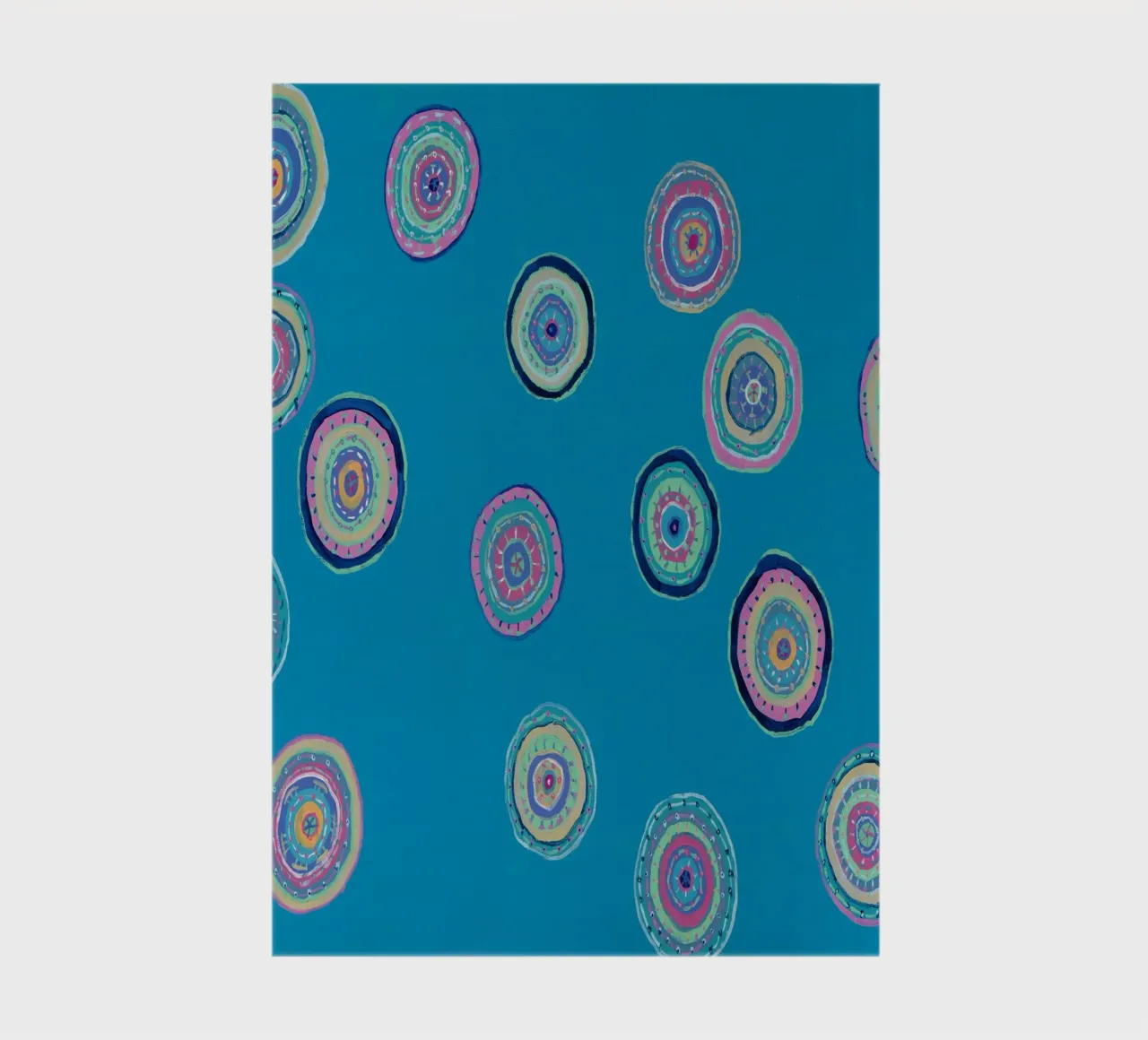 Dancing Orbs notebook by Helen Joynson