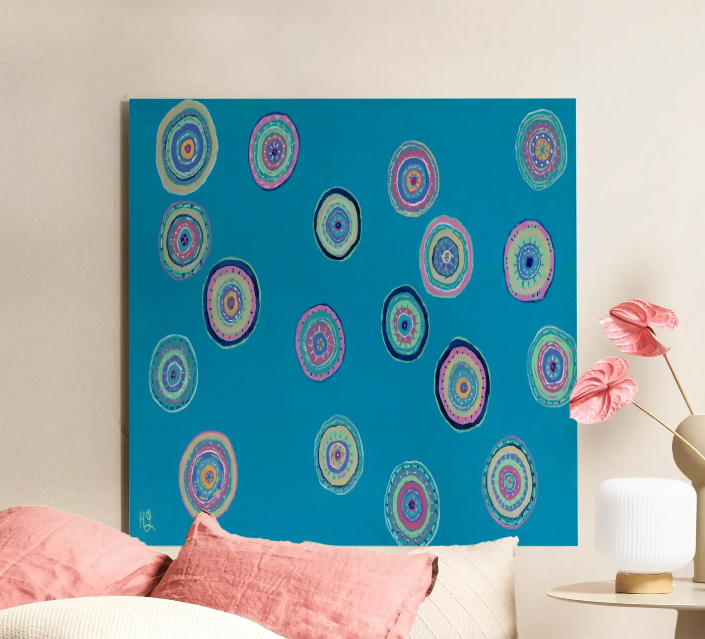 Tanzende Kugeln Forex-Platte von Helen Joynson