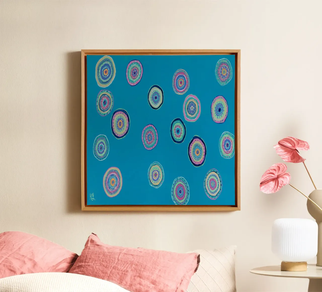 Orbite danzanti tela da Helen Joynson