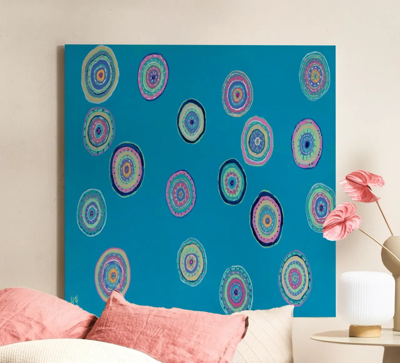 Orbite danzanti tela da Helen Joynson