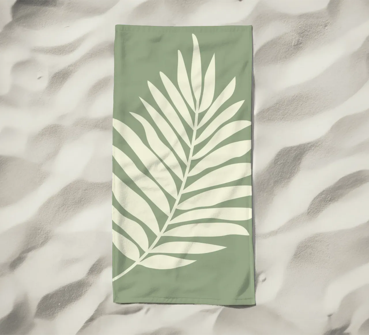 simple depiction of a pale leaf telo mare da ramosashop