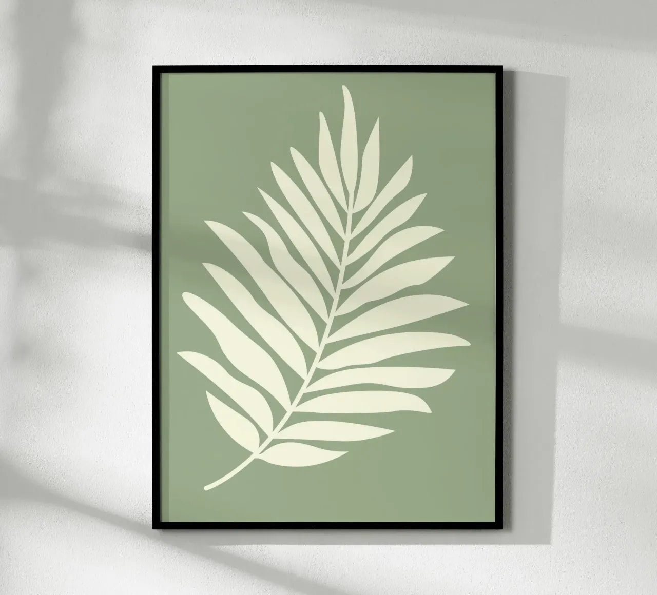 simple depiction of a pale leaf carta hahnemühle da ramosashop