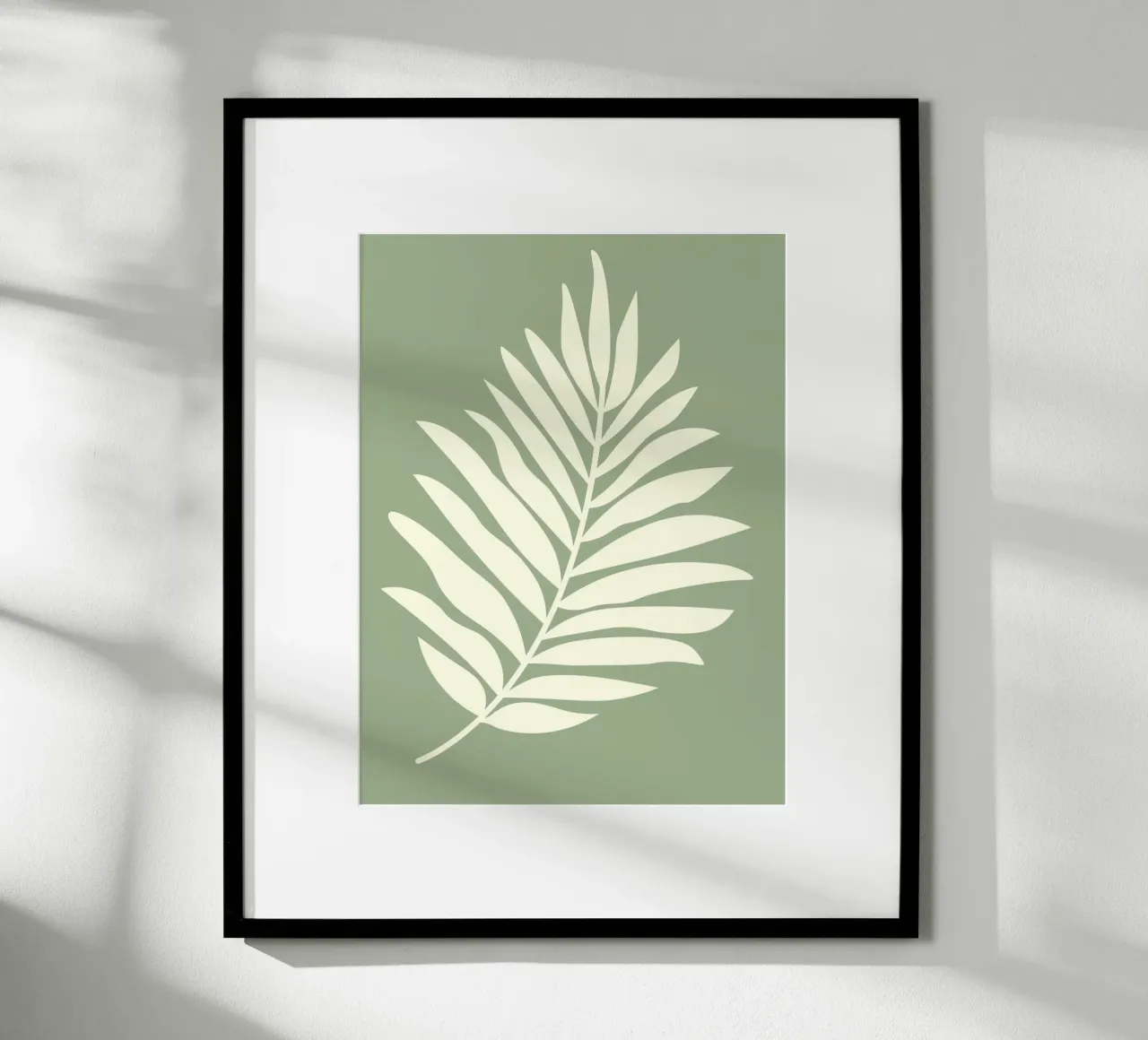 simple depiction of a pale leaf carta hahnemühle da ramosashop