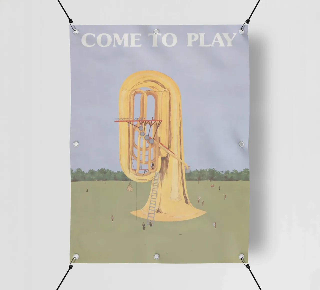 COME TO PLAY telo in pvc da ramosashop