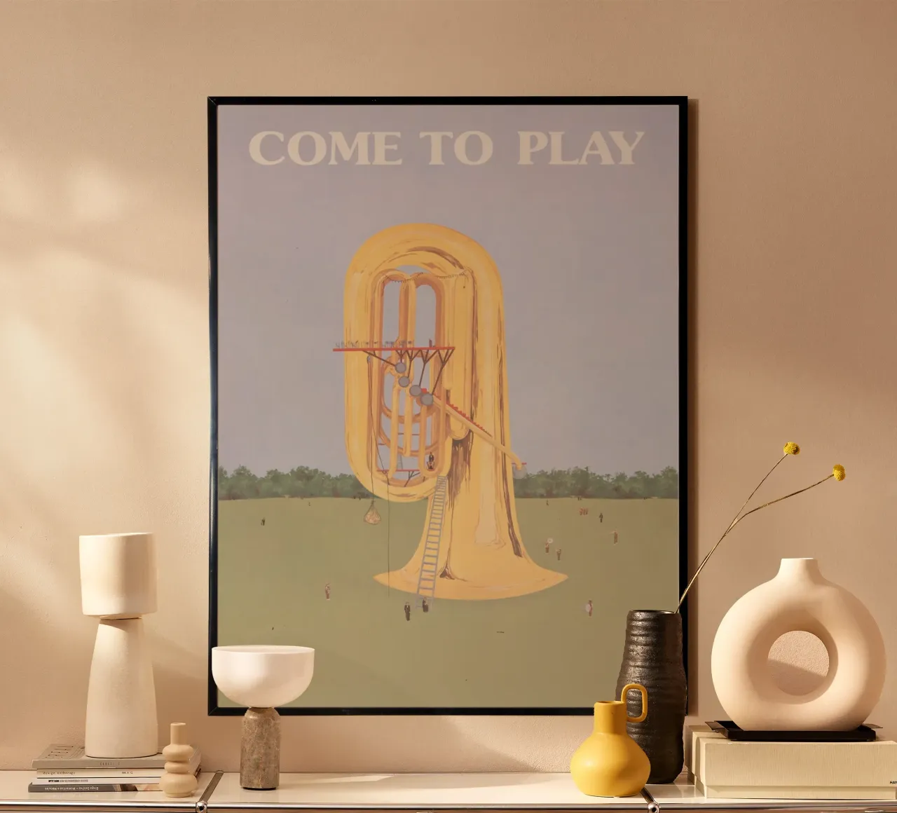 COME TO PLAY poster da ramosashop