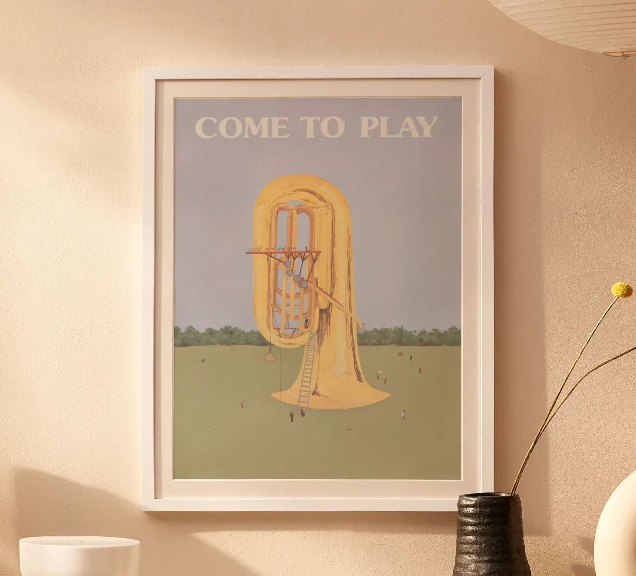 COME TO PLAY poster da ramosashop