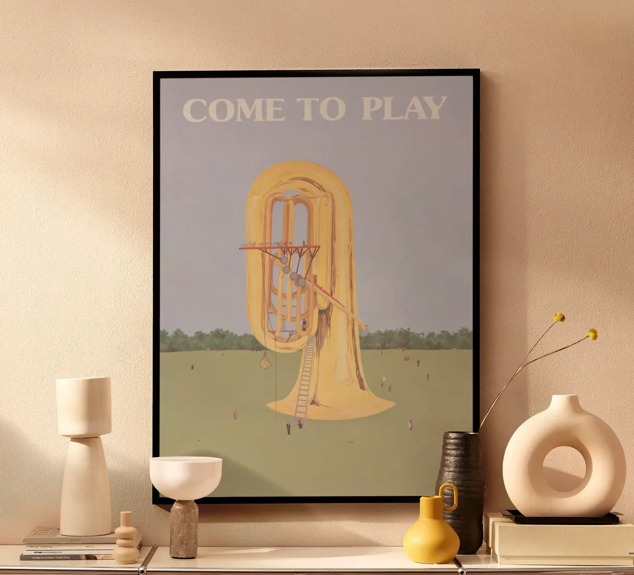 COME TO PLAY poster da ramosashop