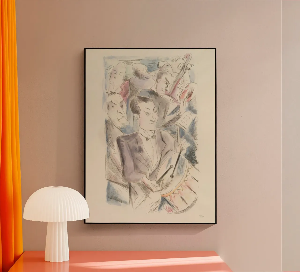 Musicians acryl van ramosashop