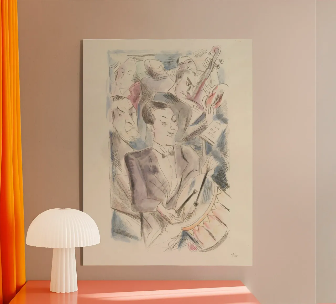 Musicians acryl van ramosashop