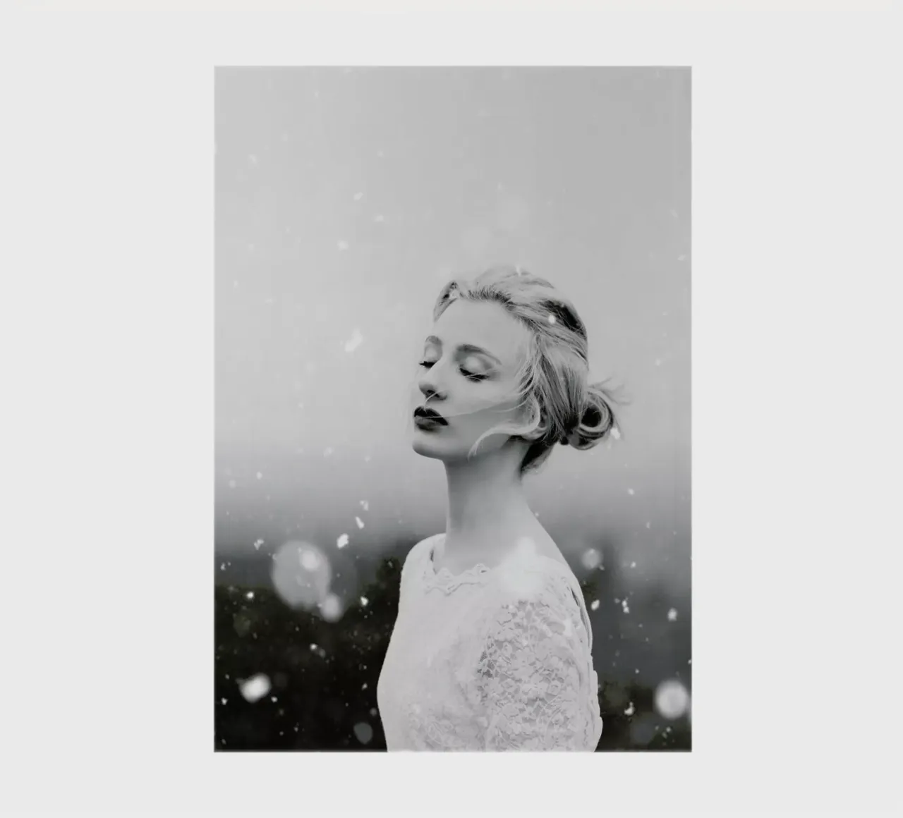 Snowing notebook by Jovana Rikalo