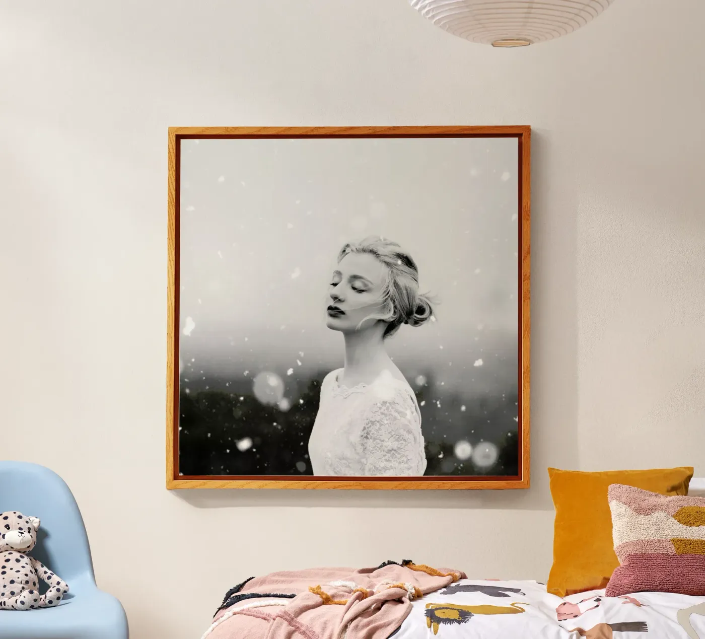 Snowing Acryl-Glas von Jovana Rikalo