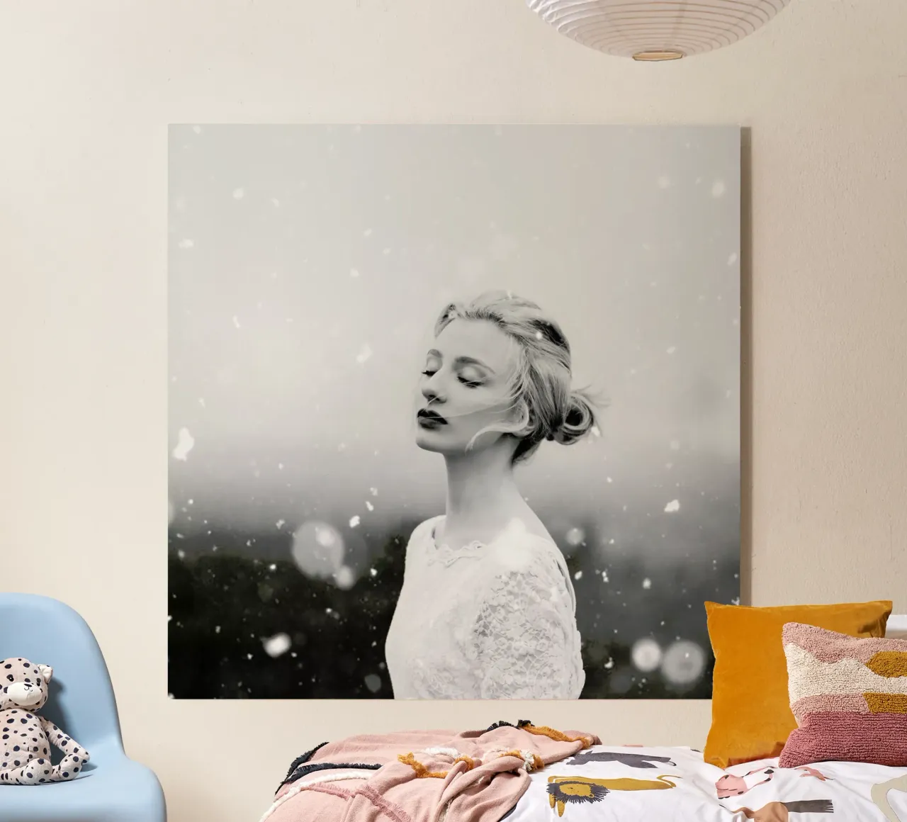 Snowing acryl van Jovana Rikalo