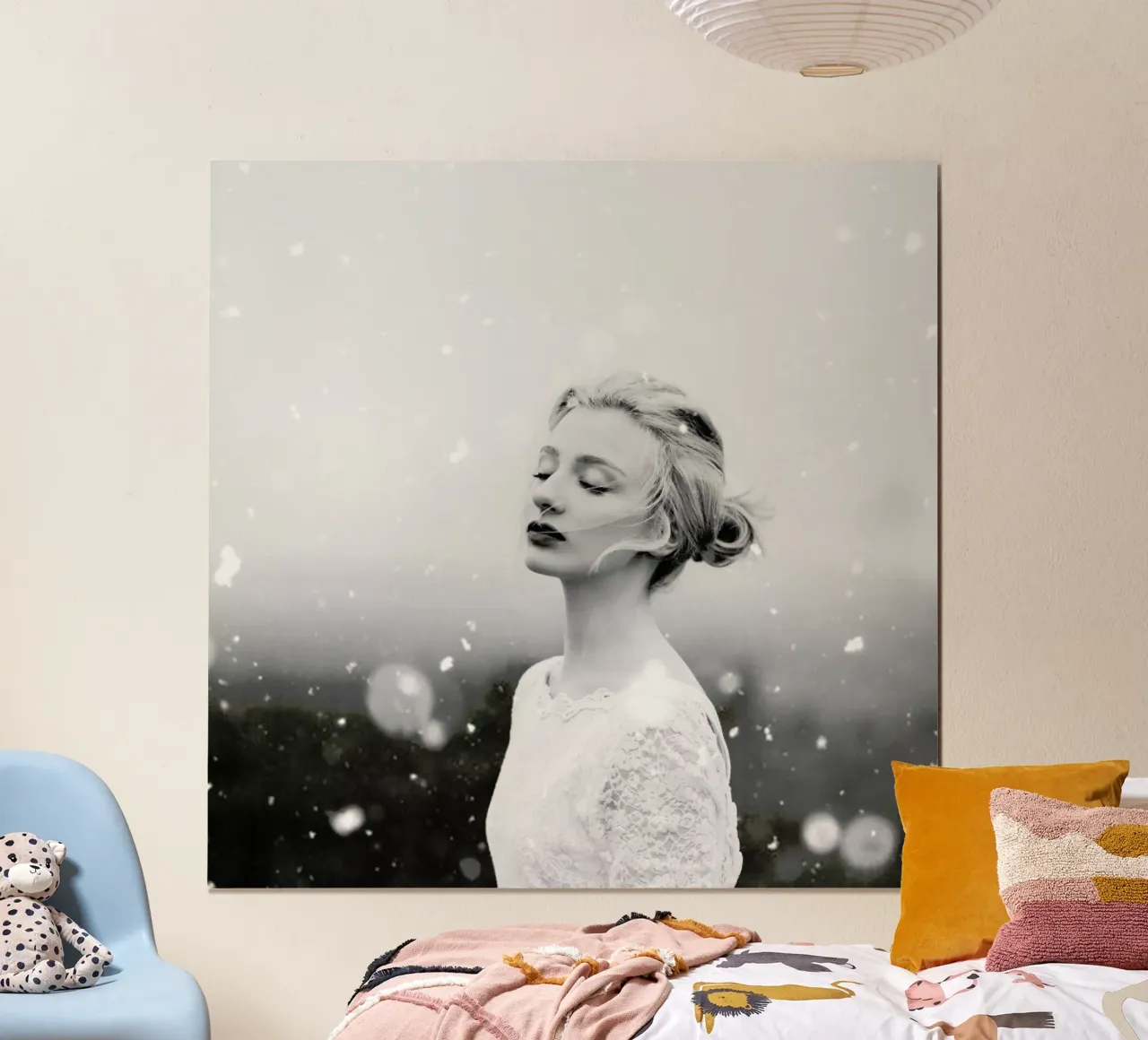 Snowing poster by Jovana Rikalo