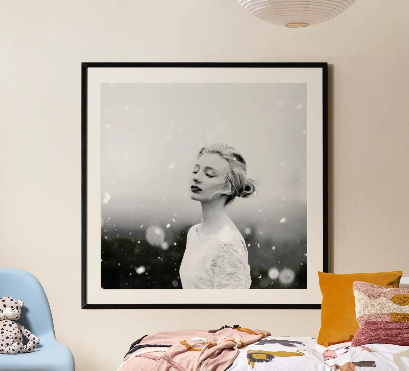 Snowing poster van Jovana Rikalo