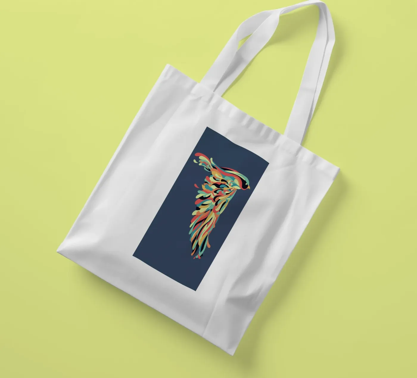 Downstroke tote bag by Jay Fleck