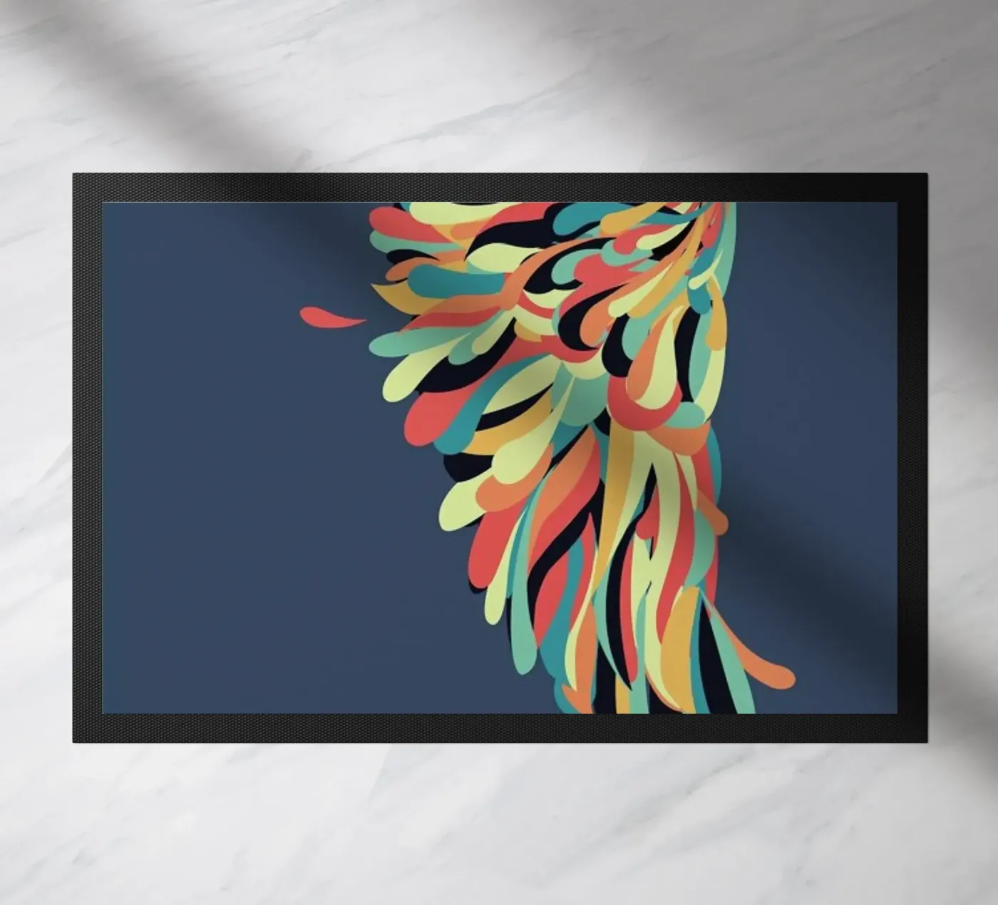 Downstroke Fußmatte von Jay Fleck